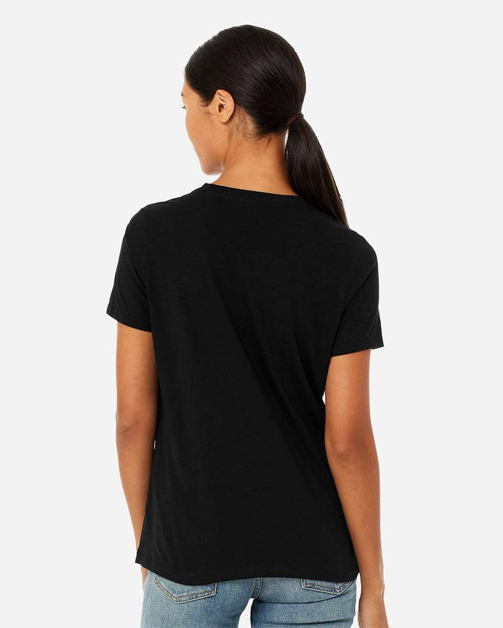 Solid Black Triblend - Model Back 