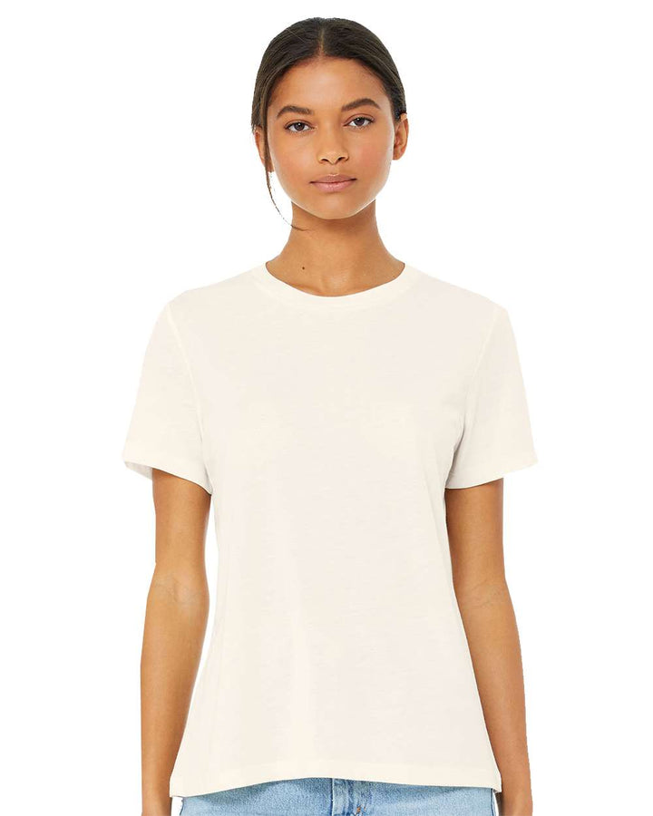 Solid Natural Triblend - Model Front 