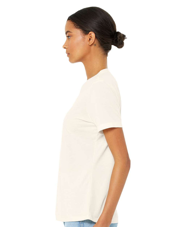 Solid Natural Triblend - Model Side 