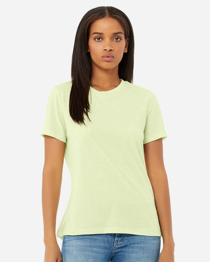 Spring Green Triblend - Model Front 