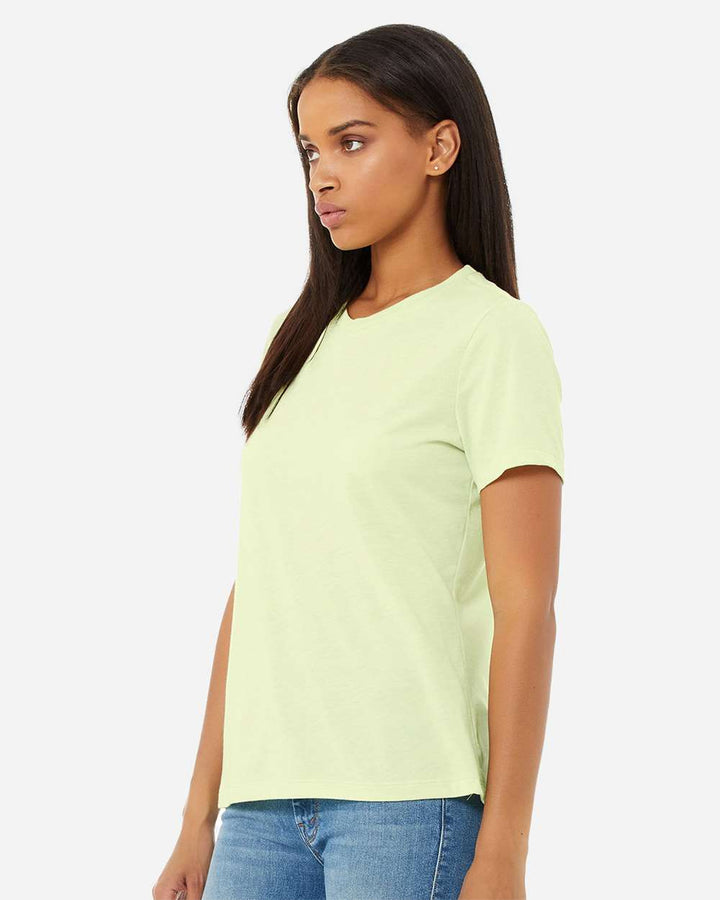 Spring Green Triblend - Model Side 