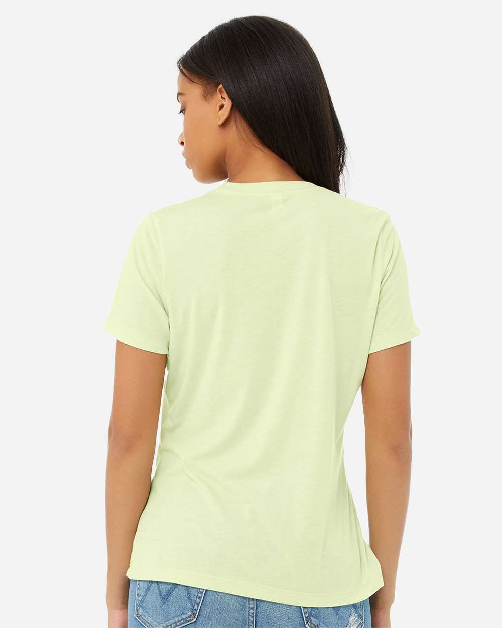 Spring Green Triblend - Model Back 
