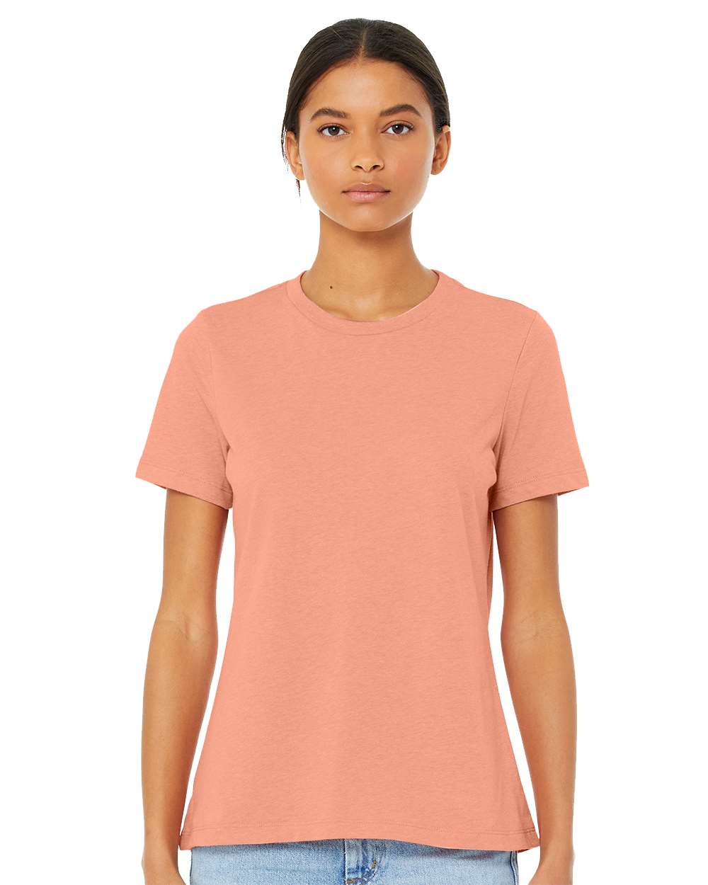 Sunset Triblend - Model Front 