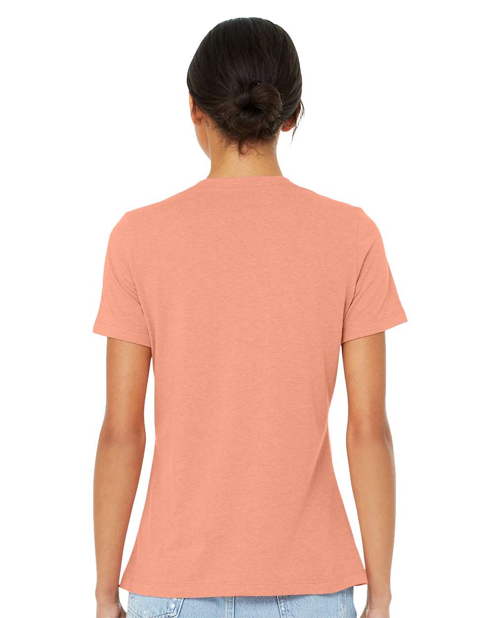 Sunset Triblend - Model Back 
