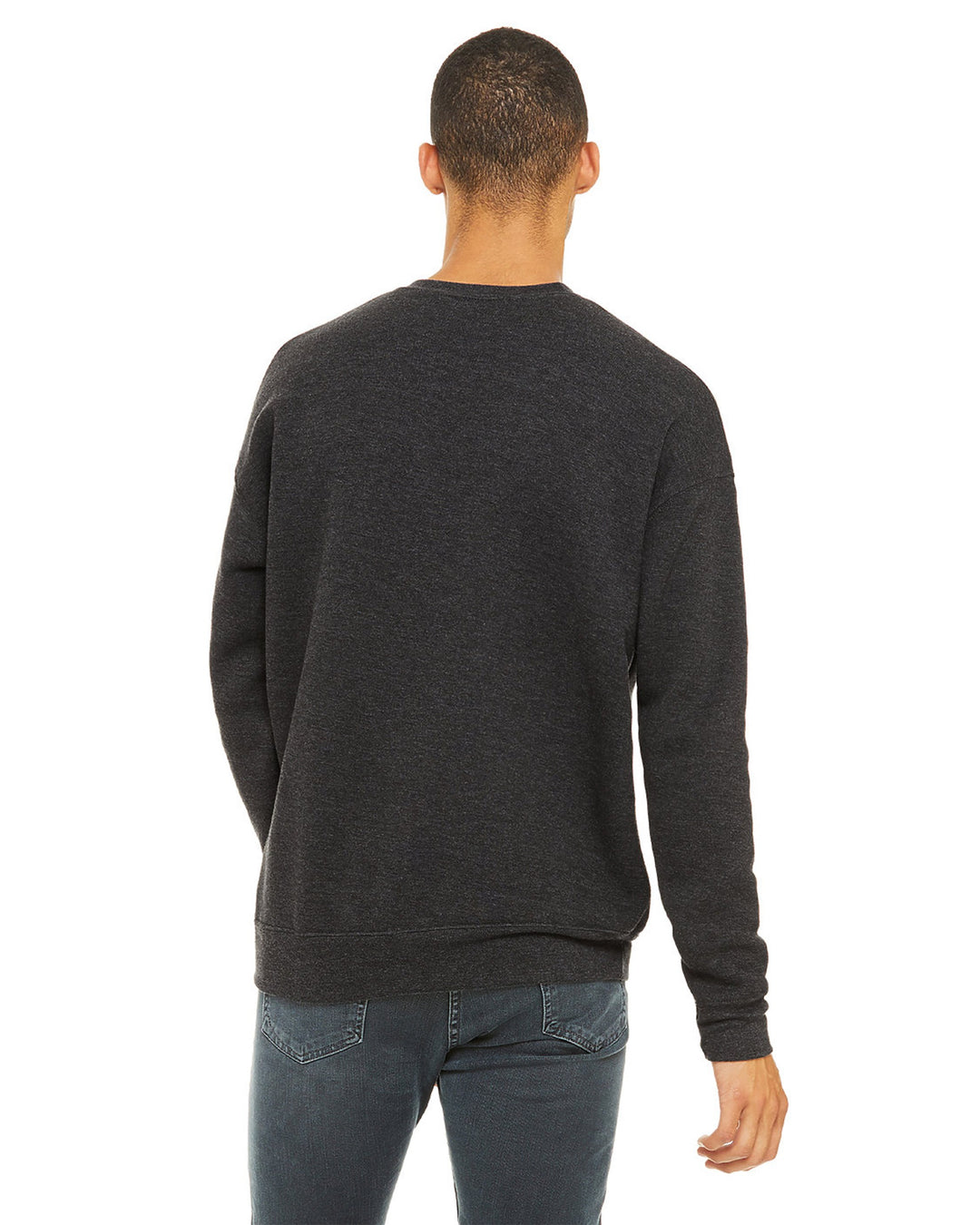 Dark Grey Heather - Back 