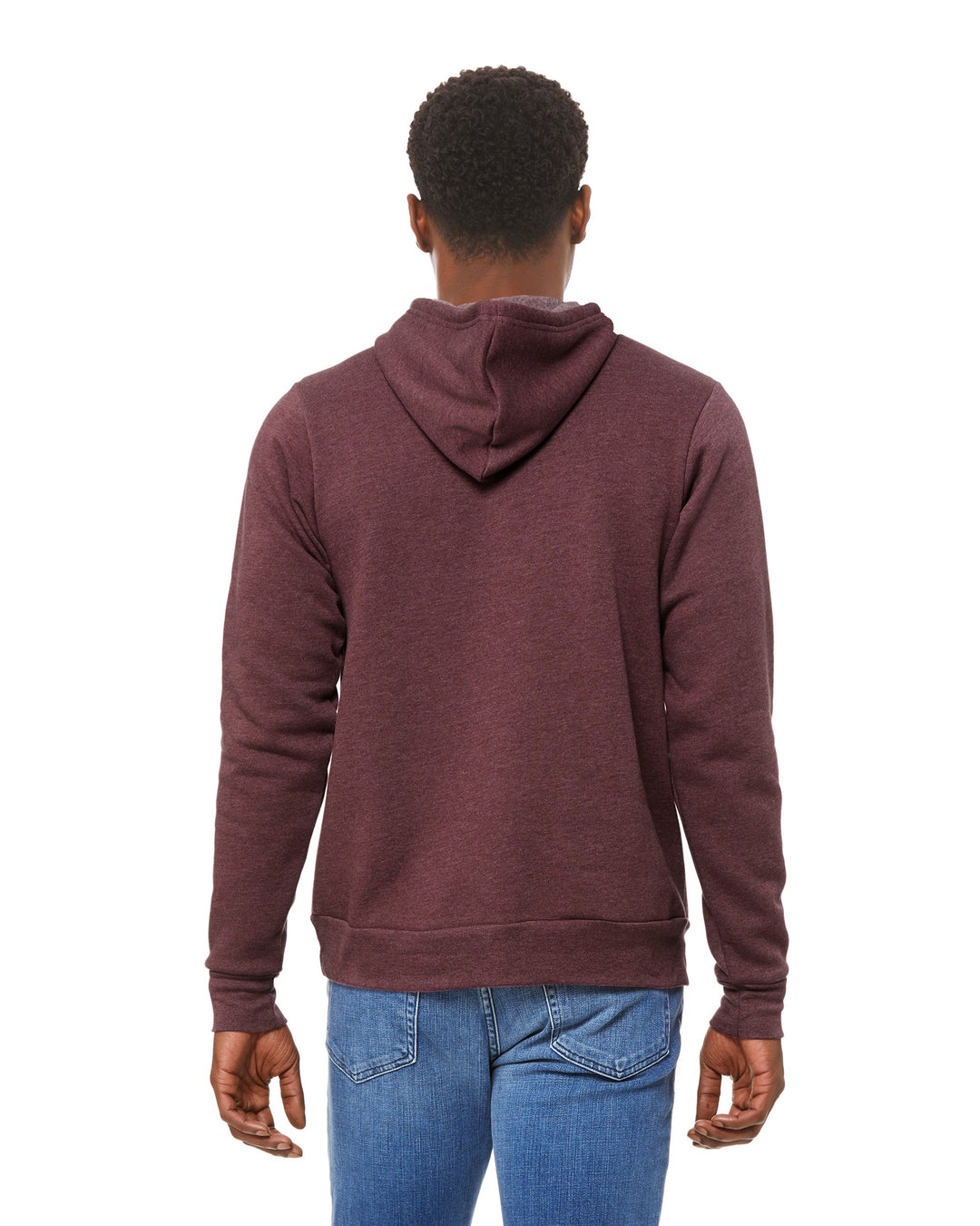 Heather Maroon - Back 