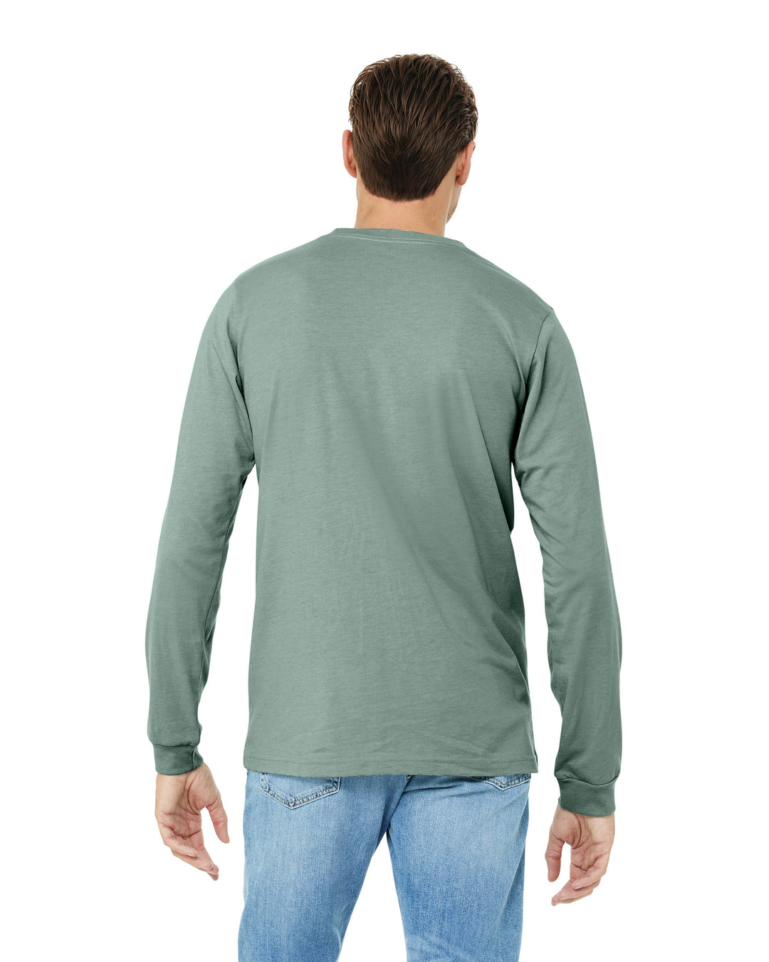 Heather Dusty Blue - Back 
