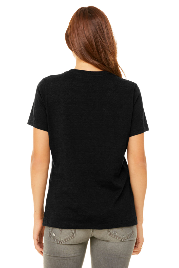 Solid Black Triblend - Back 