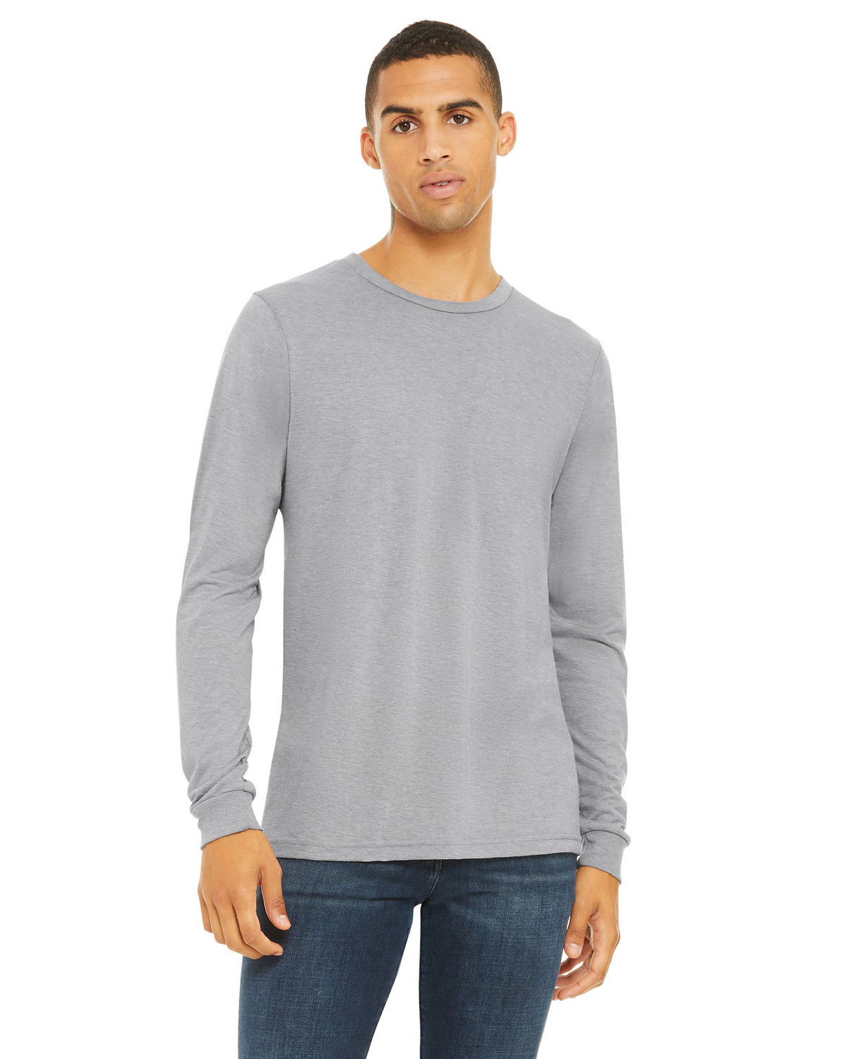 Athletic Grey Triblend #Color_Athletic Grey Triblend