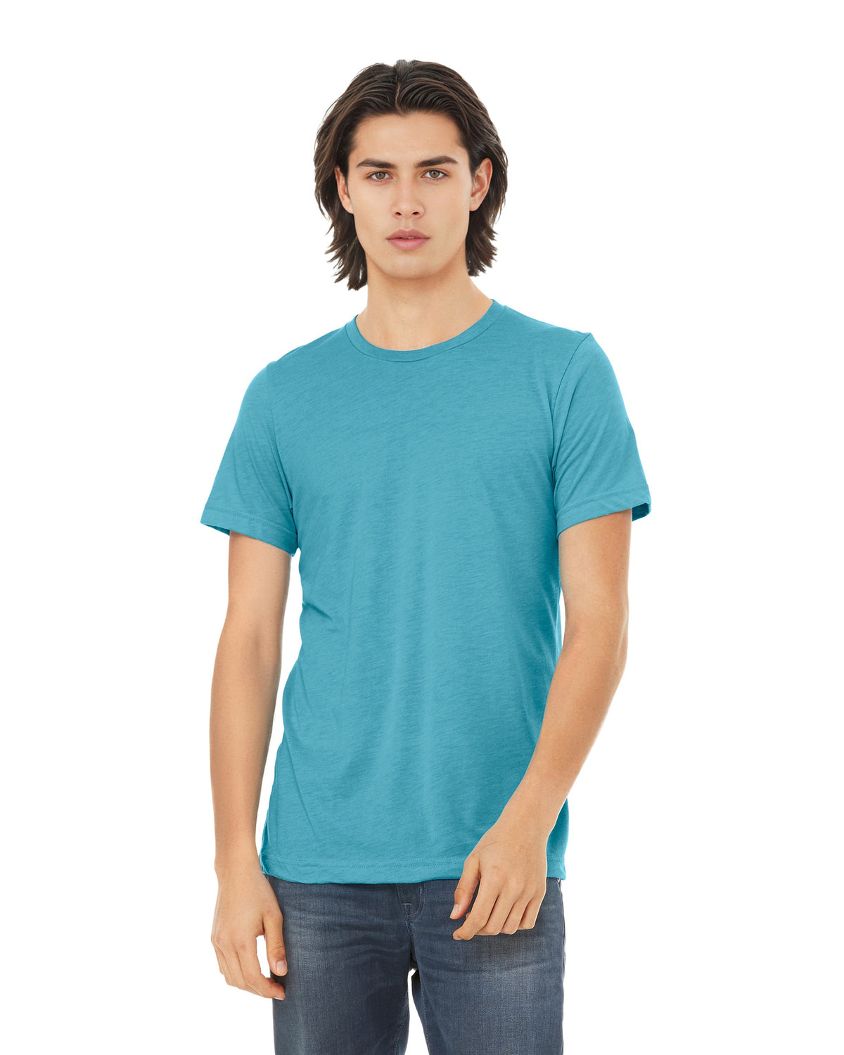 Aqua Triblend #Color_Aqua Triblend