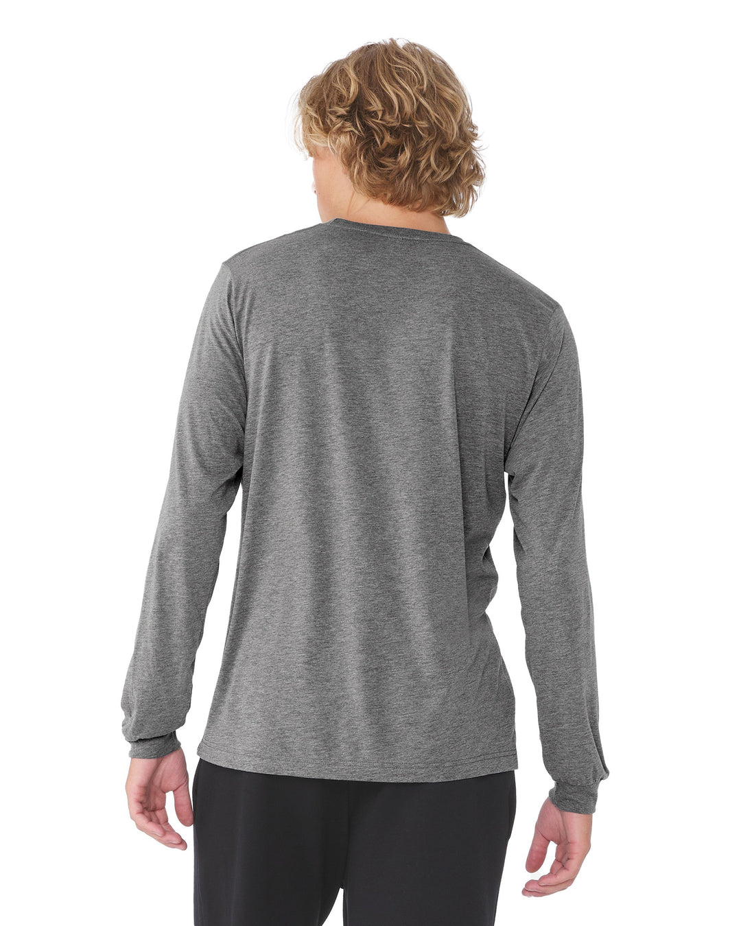 Grey Triblend - Back 
