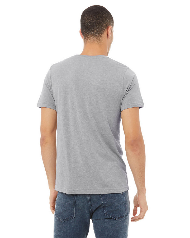 Athletic Grey Triblend - Back 