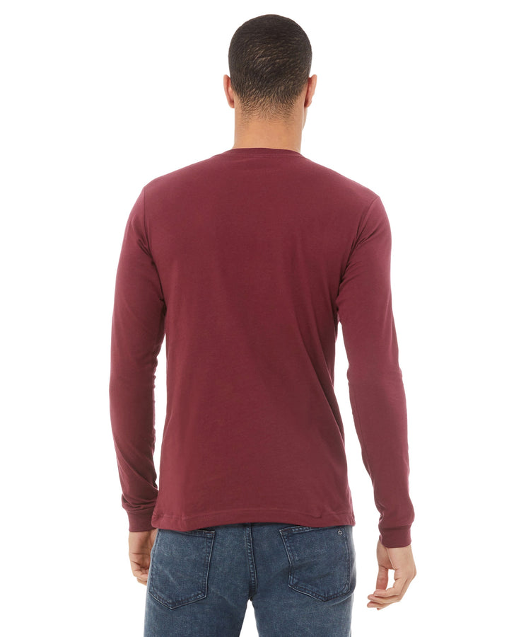 Maroon Triblend - Back 