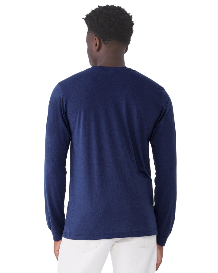 Navy Triblend - Back 
