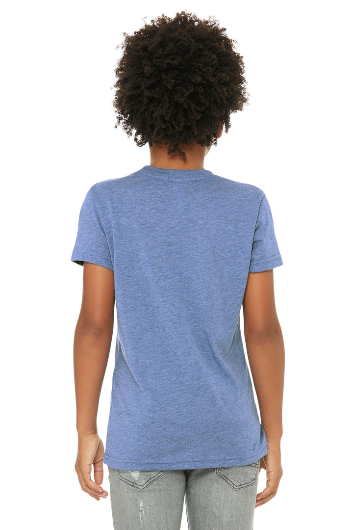 Blue Triblend - Back 