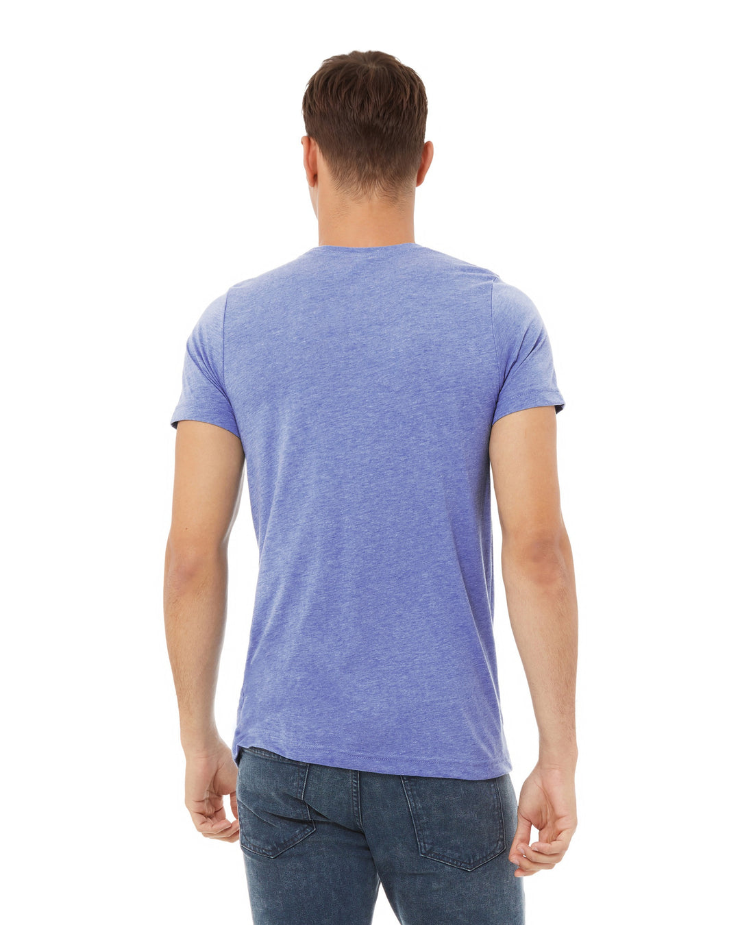 Blue Triblend - Back 