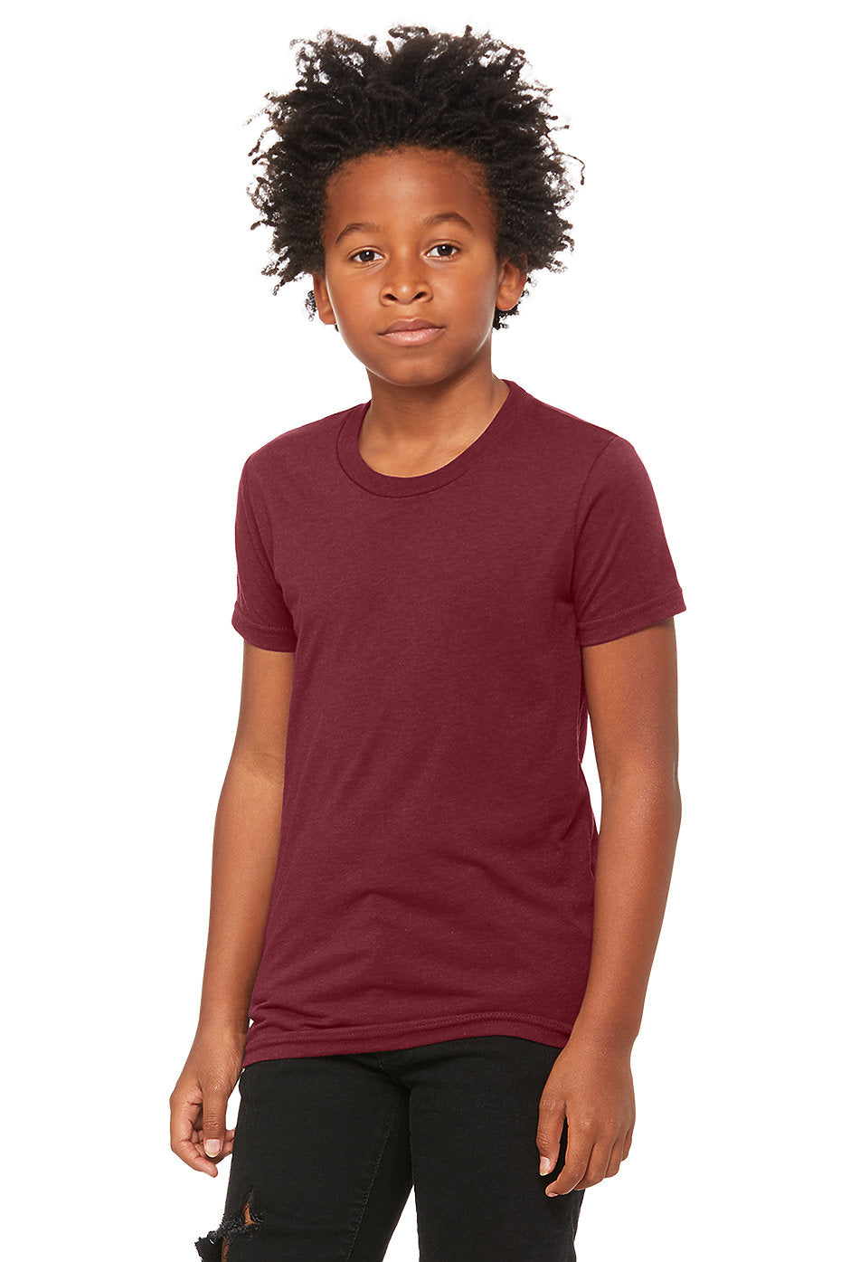 Maroon Triblend - Side 