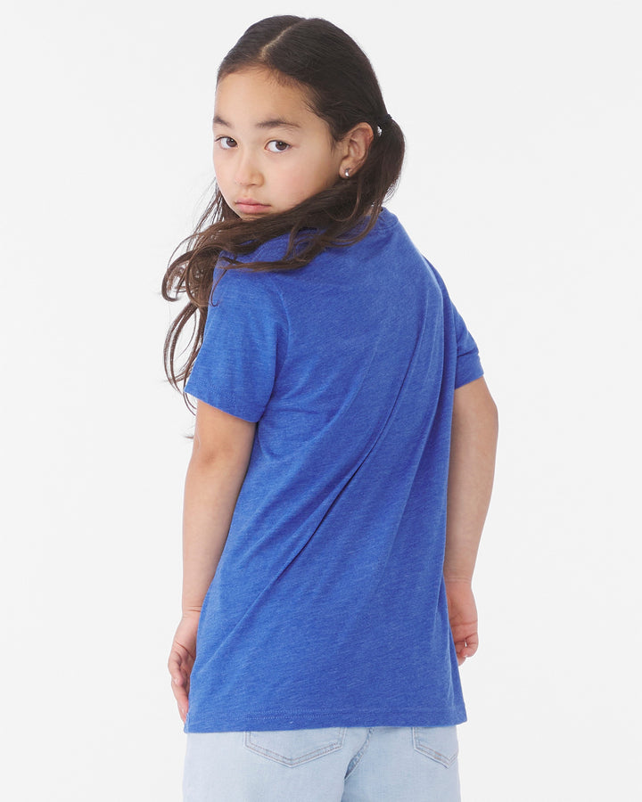 True Royal Triblend - Back 