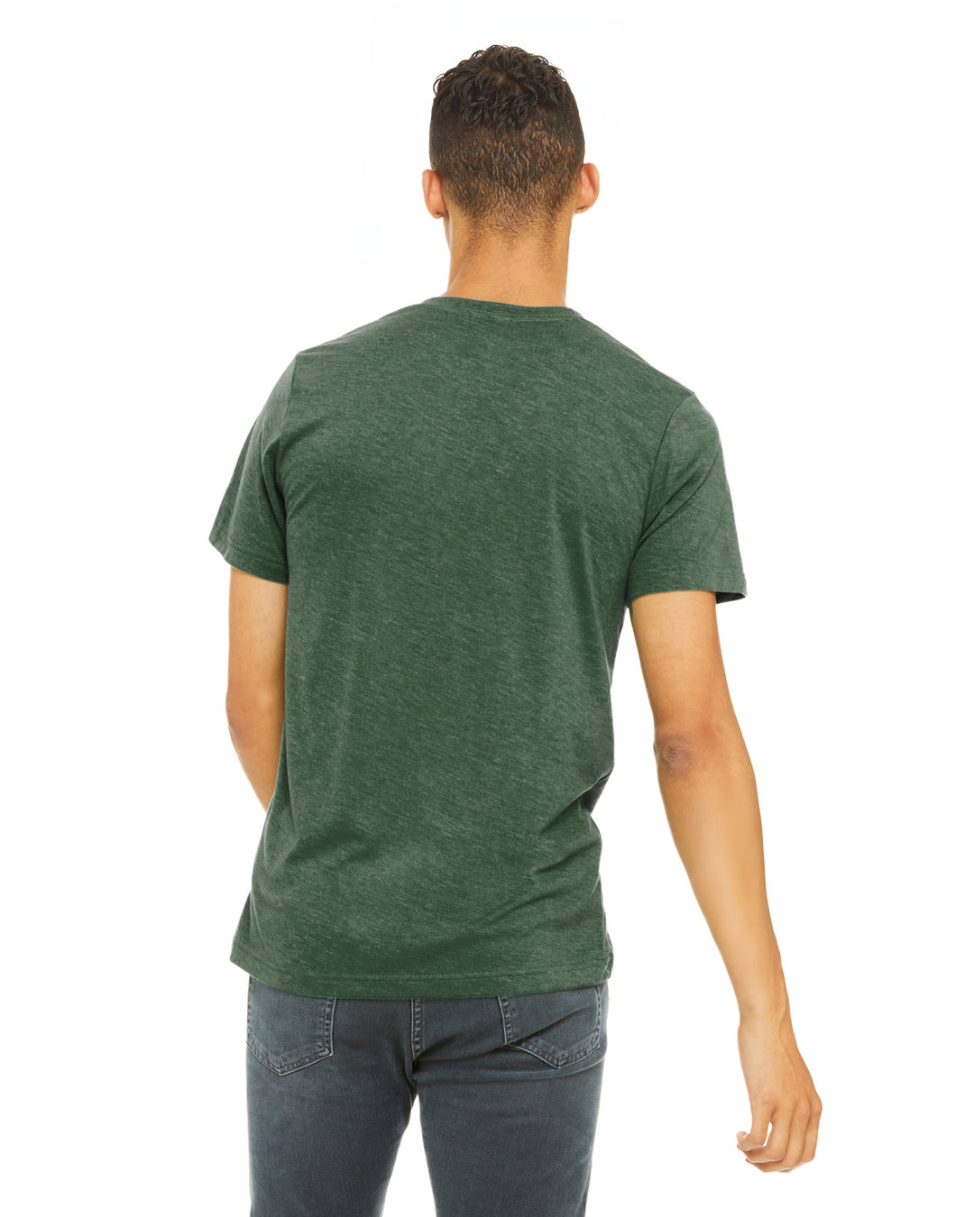 Grass Green Triblend - Back 