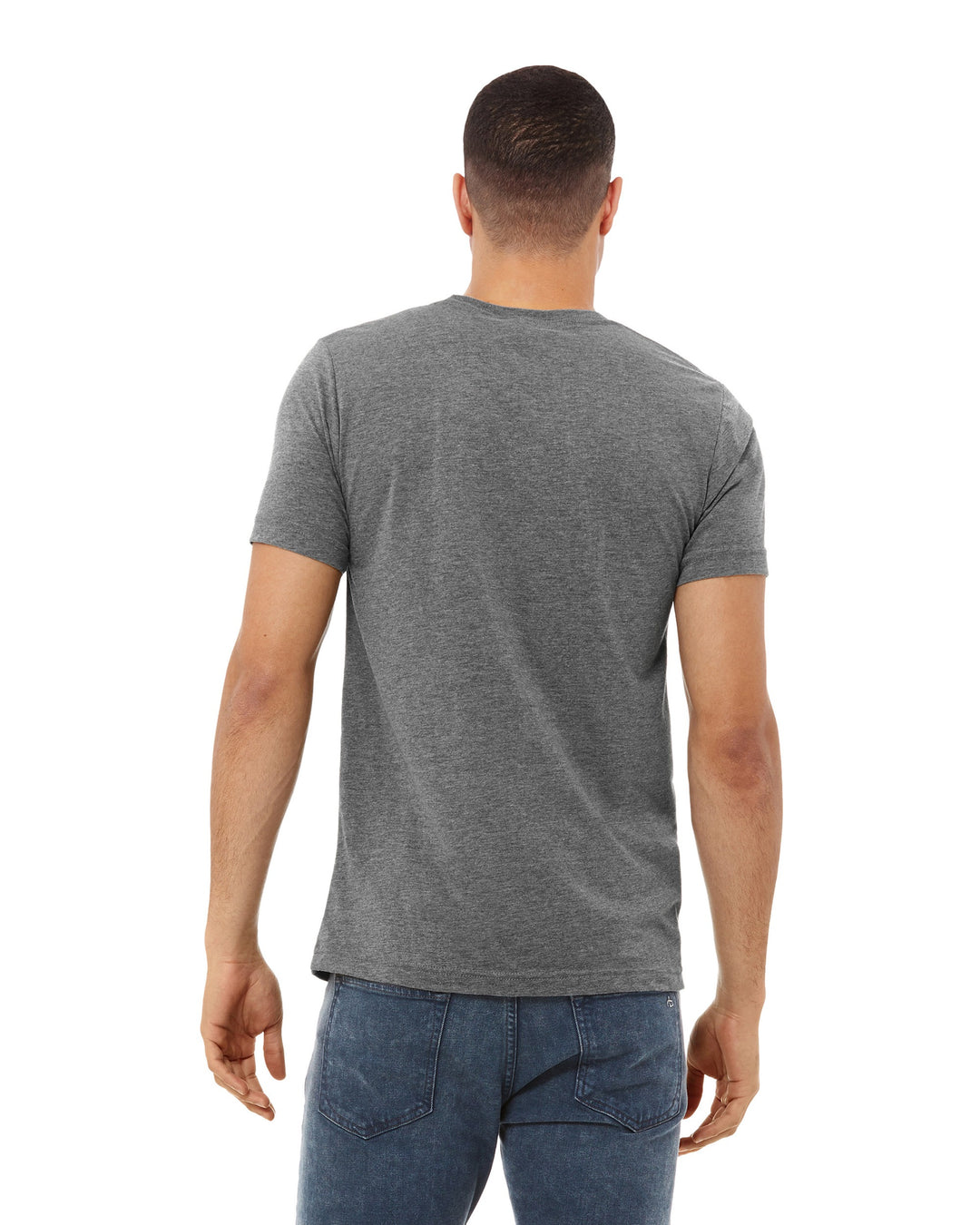Grey Triblend - Back 