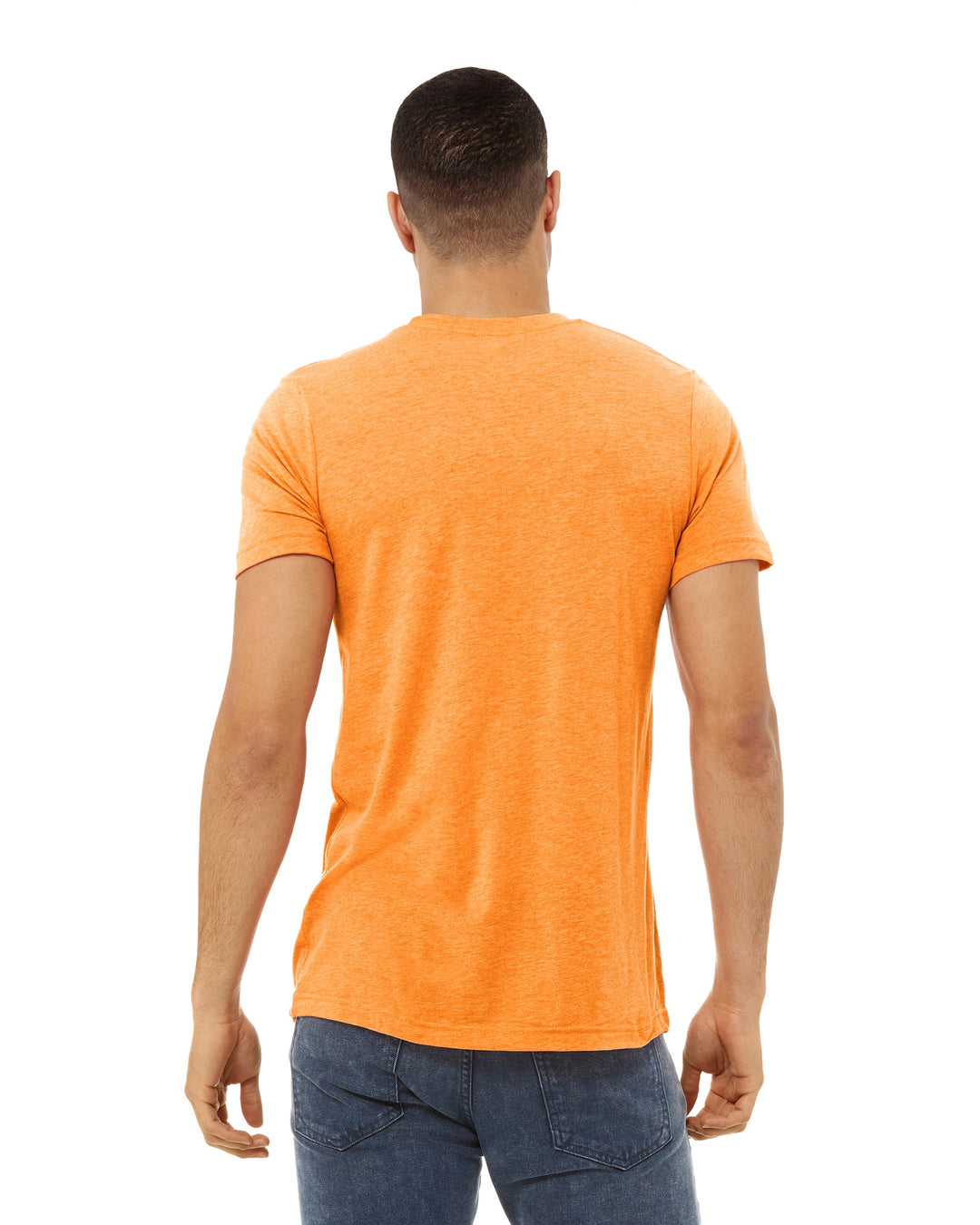 Orange Triblend - Back 