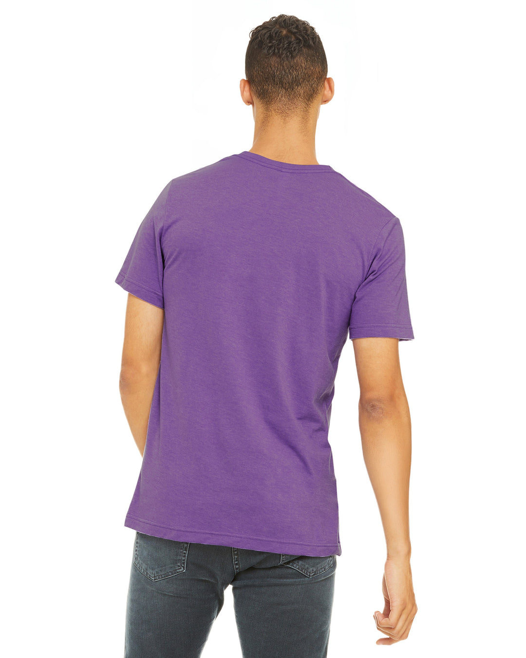 Purple Triblend - Back 