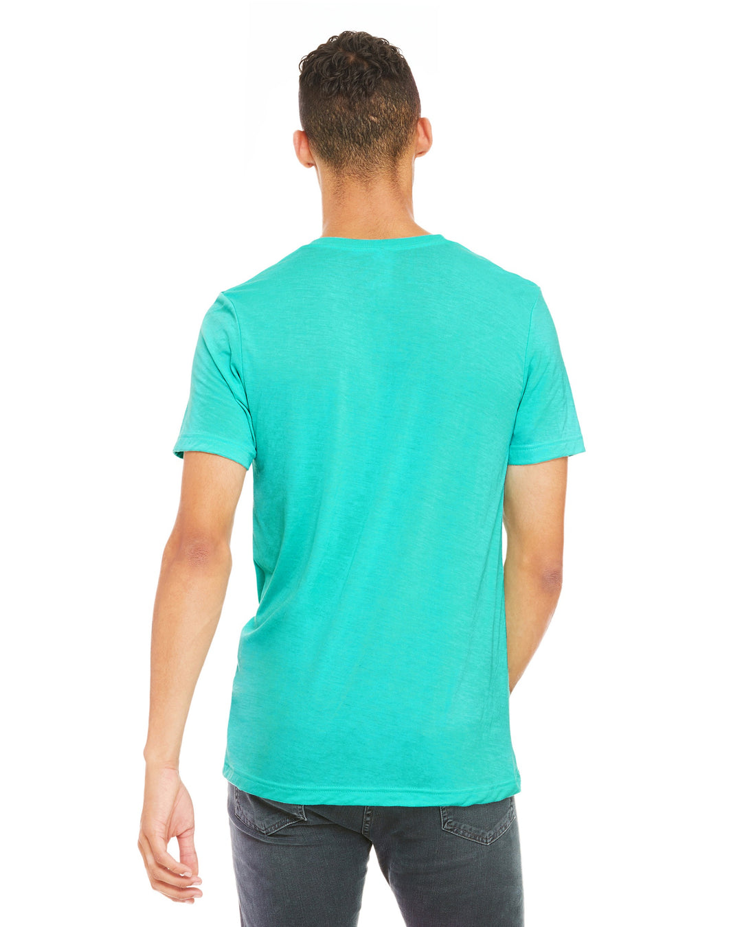 Sea Green Triblend - Back 