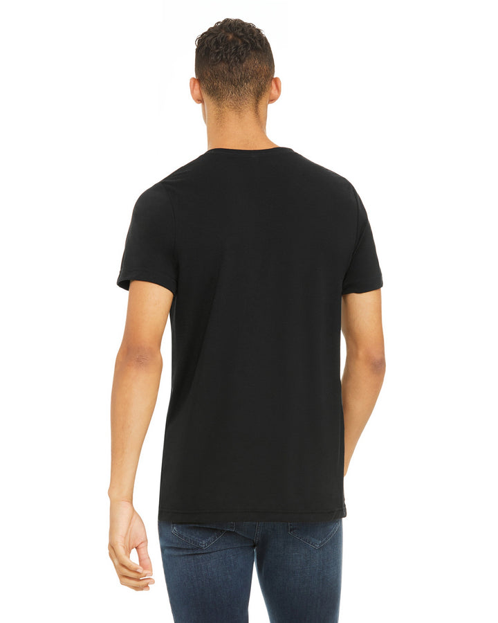 Solid Black Triblend - Back 