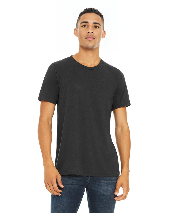 Solid Dark Grey Triblend 