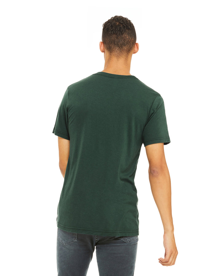 Solid Forest Triblend - Back 