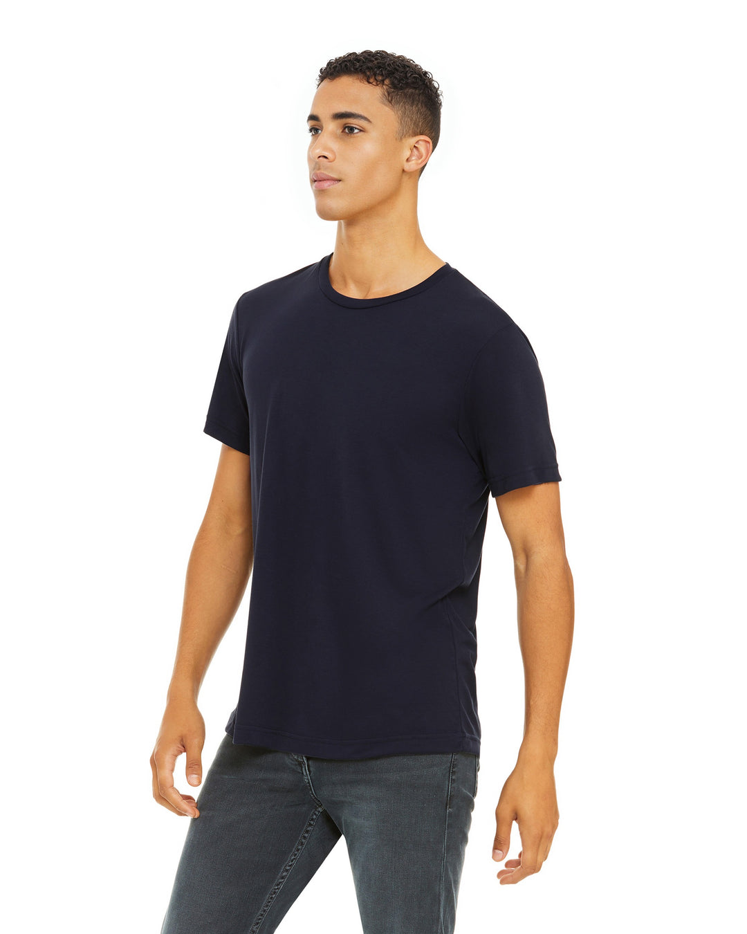 Solid Navy Triblend - Side 