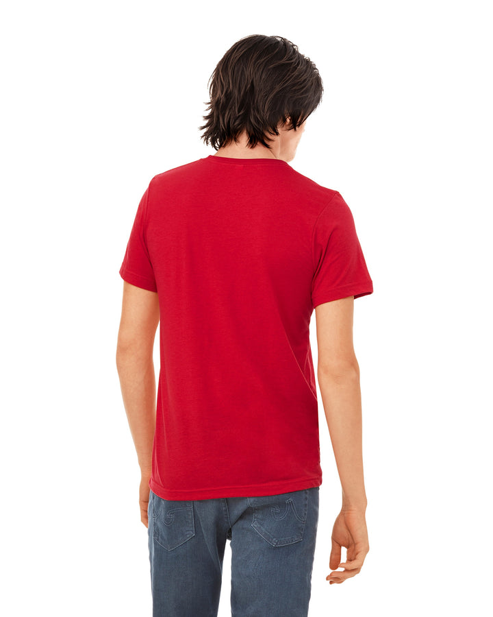 Solid Red Triblend - Back 