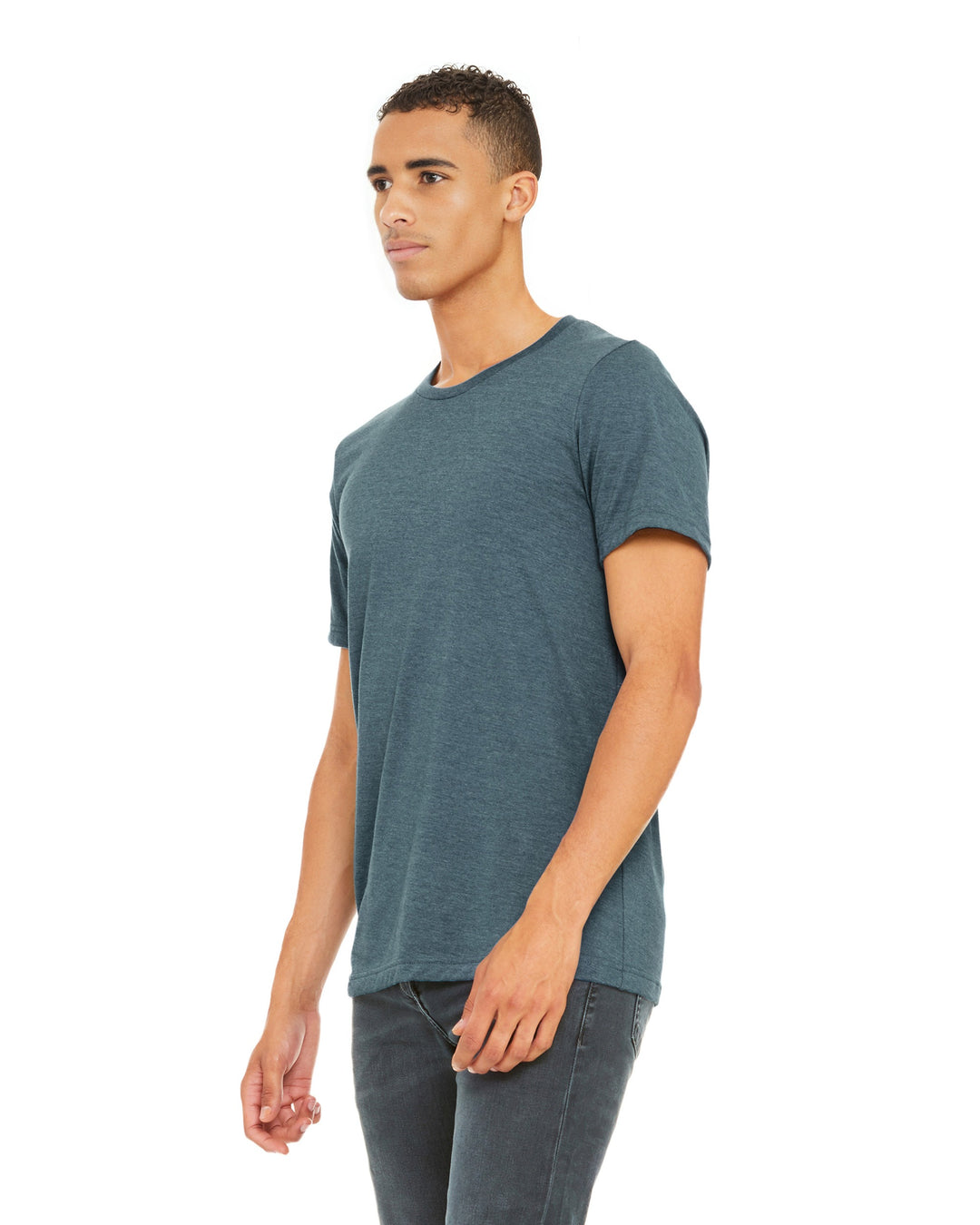 Steel Blue Triblend - Side 