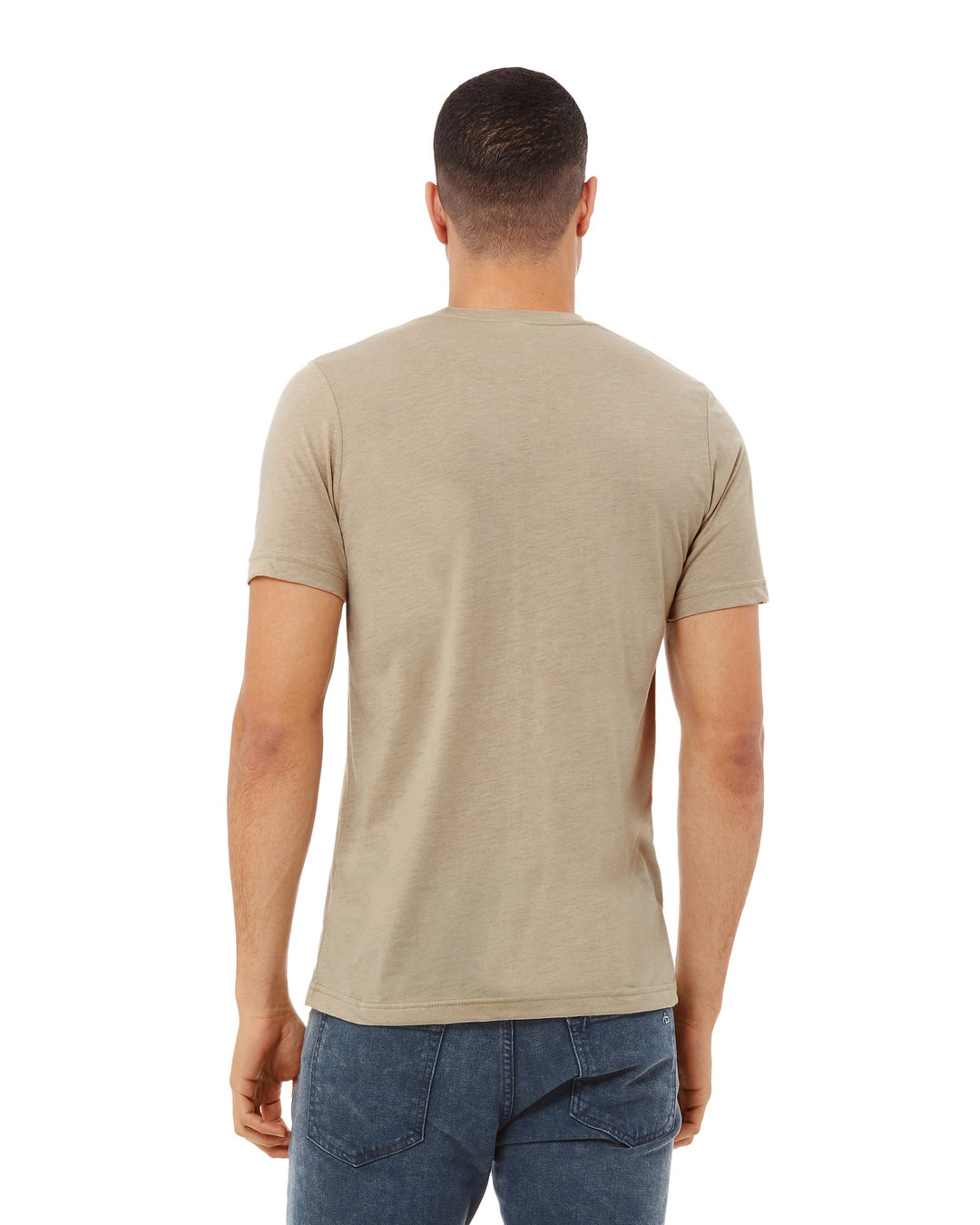 Tan Triblend - Back 