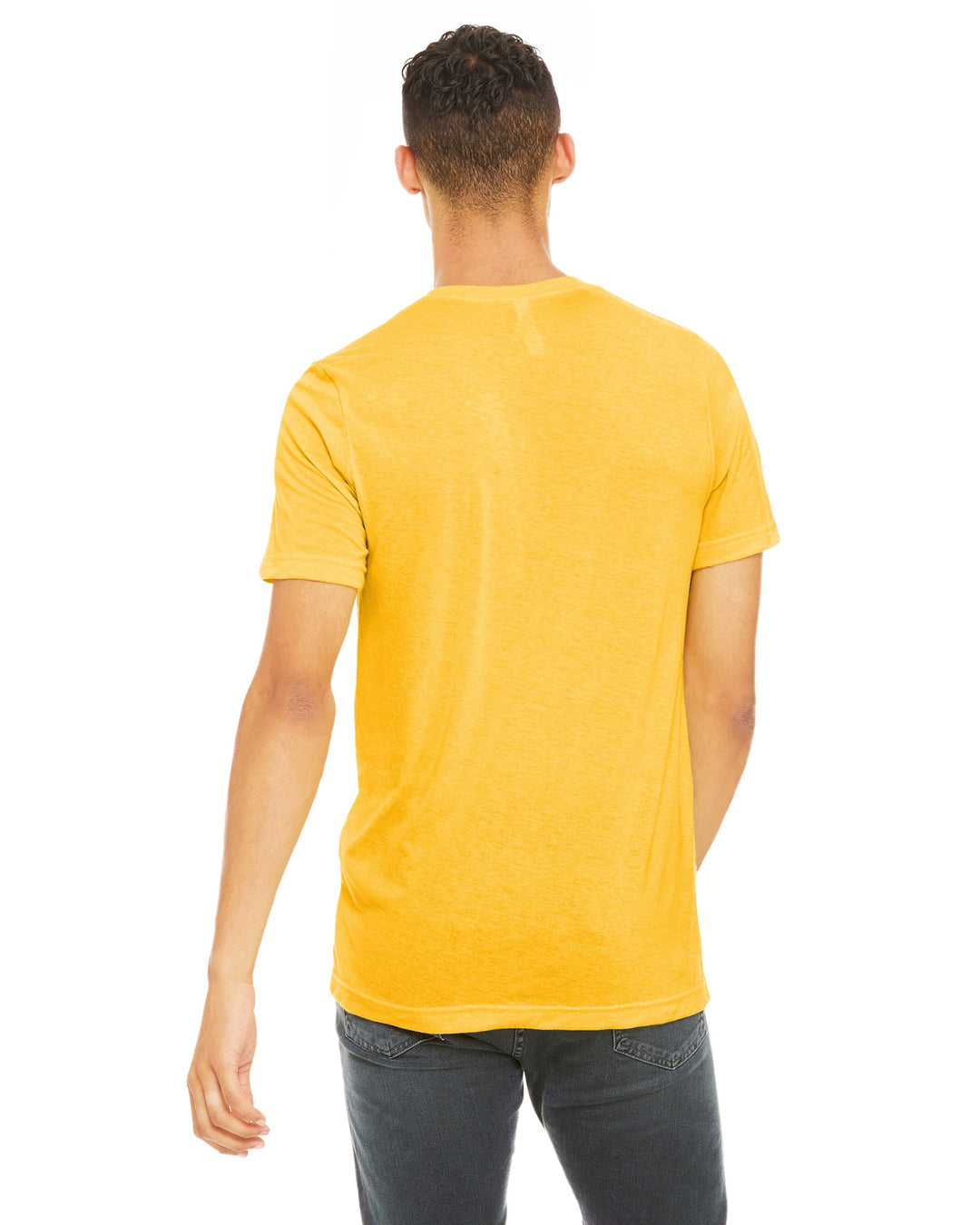 Yellow Gold Triblend - Back 