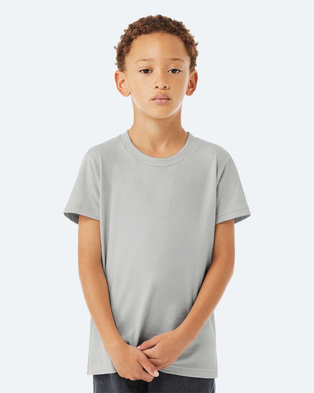 Solid Athletic Grey - Model Front 
