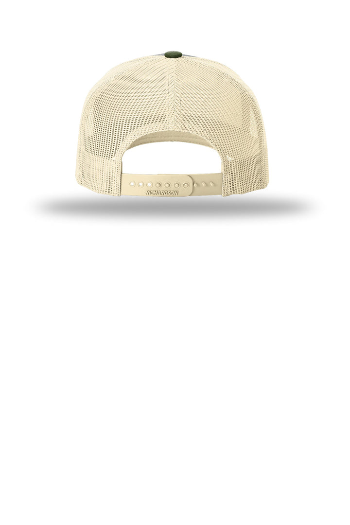 Heather Grey/ Birch/ Army Olive - Back 