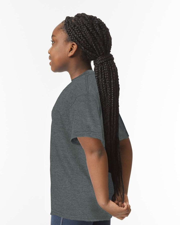 Dark Heather - Model Side 