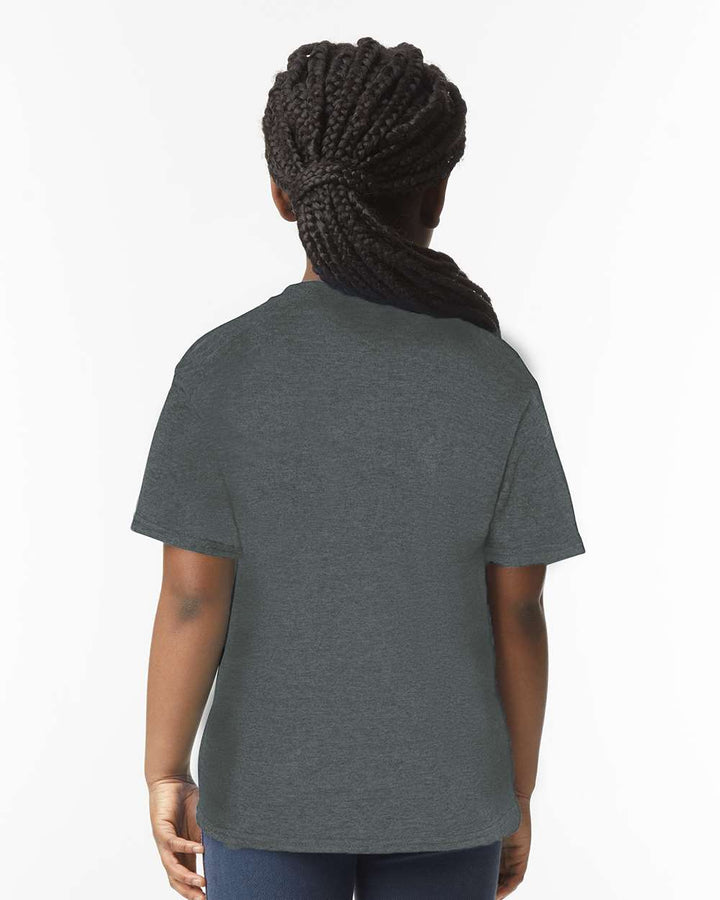 Dark Heather - Model Back 