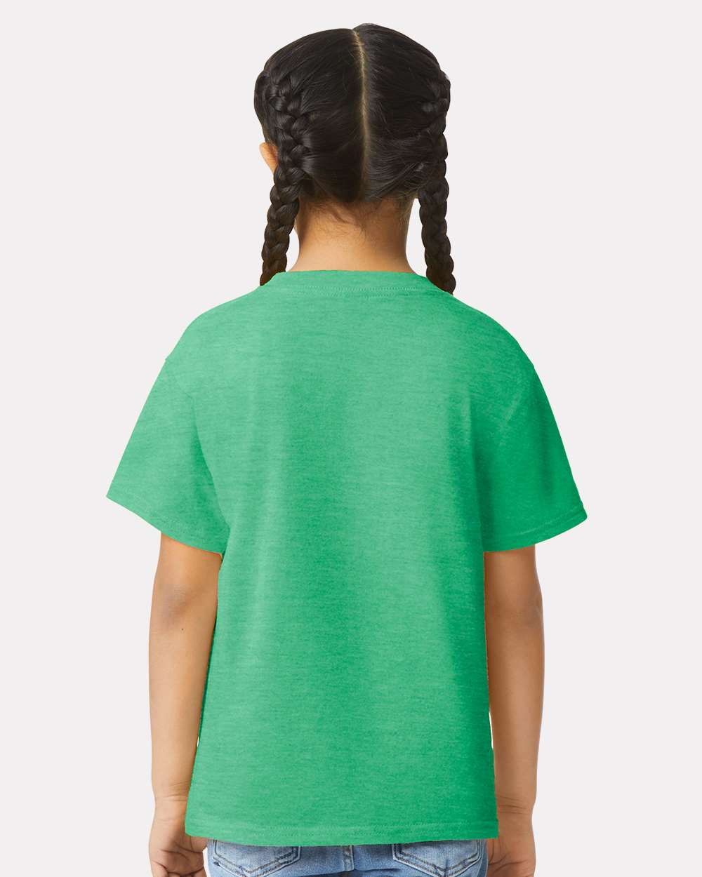 Heather Irish Green - Model Back 