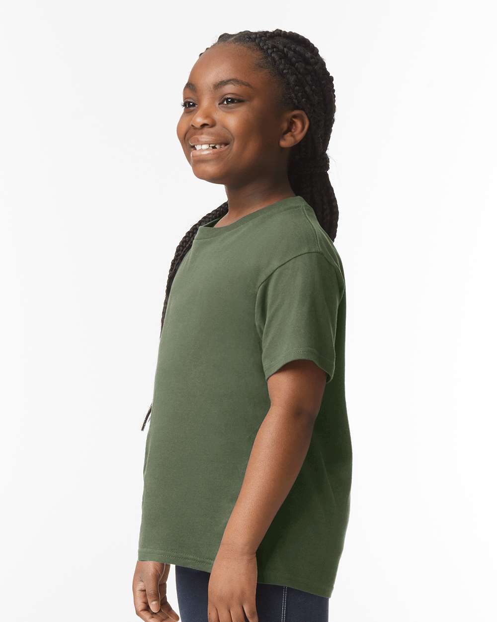 Military Green - Model Side 
